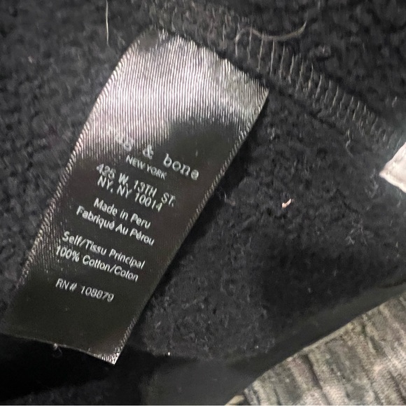 Rag & Bone Colorblock Zip-front Hoodie - Picture 7 of 8